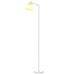 Lampe sur pied Emolova LED dimmable abat-jour pivotant blanc