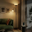Lampadaire Amora mère et enfant LED ambiance lecture noir