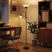 Lampadaire Amora mère et enfant LED ambiance lecture noir