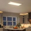 Plafonnier Lumier LED Fins Minimalistes Réglables Blanc
