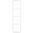 Lampe sur pied Harenne LED dimmable étagères RGB Blanc