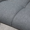 Lot de 2 tabourets de bar Salraia réglables rétro gris noir