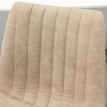 Tabourets de Bar Celea réglables pivotants en acier et polyester Marron