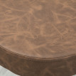 Tabourets de bar Aubet pivotants réglables marron