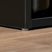 Table de bar Alac table haute de cuisine mange debout noir