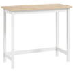 Produit Perelson comptoir de bar imitation chêne blanc
