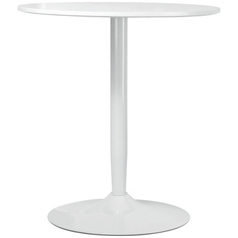 Table à manger Torveova ronde 2 personnes acier blanc