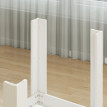 Table extensible Isioay table cuisine salle à manger 6 à 8 personnes blanc