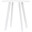 Table à manger Camane table de cuisine design blanc