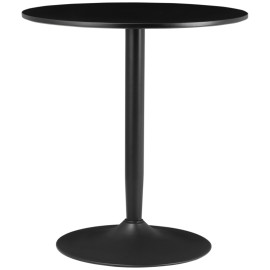Table à manger Nalrevik ronde pour 2 personnes noir