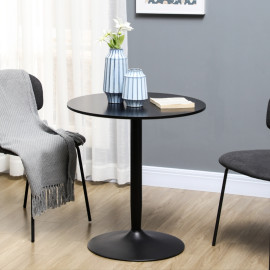 Table à manger Nalrevik ronde pour 2 personnes noir