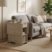 Produit Darara table à manger pliante extensible avec rangement naturel
