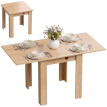 Table à manger Solon pliante 4 personnes gain de place chêne