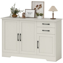 Solval Buffet moderne avec rangement Crème