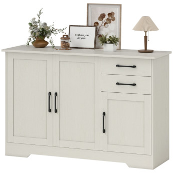 Solval Buffet moderne avec rangement Crème