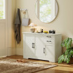 Solval Buffet moderne avec rangement Crème