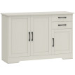 Solval Buffet moderne avec rangement Crème