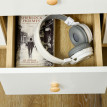 Buffet Cames rangement cuisine moderne bois naturel blanc