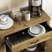 Buffet de cuisine Belroia country placard tiroir bois