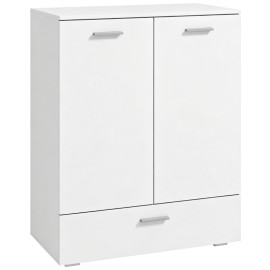 Buffet Dares moderne rangement tiroir tablette réglable blanc