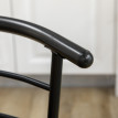 Produit Ilas ensemble bistrot 3 pièces table et chaises noir