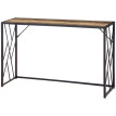 Console Harenos industrielle métal marron