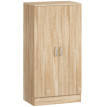 Armoire à chaussures Berian rangement chaussures 2 portes bois naturel