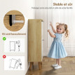Avara meuble à chaussures étroit blanc