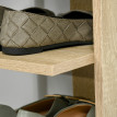 Étagère à Chaussures Oreo Gain de Place Bois Chêne