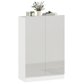 Meuble à Chaussures Beria Rangement Entrée Blanc