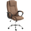 Jarervik chaise de bureau ergonomique pivotante inclinable marron