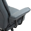Chaise de bureau Rala ergonomique pivotante réglable gris