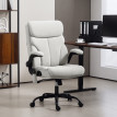 Chaise de Bureau Olonea Massage Hauteur Réglable Accoudoirs Abattables Gris