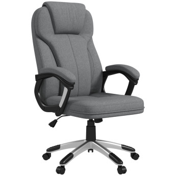 Chaise de bureau Harane ergonomique réglable à bascule gris