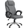 Chaise de bureau Harane ergonomique réglable à bascule gris