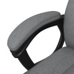 Chaise de bureau Harane ergonomique réglable à bascule gris