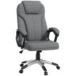 Chaise de bureau Harane ergonomique réglable à bascule gris