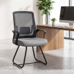 Chaise de Bureau Merilenne Maille Respirante Conférence Gris foncé
