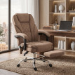 Delay fauteuil de bureau massant ergonomique marron