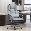 Fauteuil de bureau Eminria ergonomique inclinable gris clair