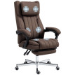 Vero Chaise de massage ergonomique inclinable marron foncé