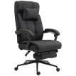 Produit Haray fauteuil de bureau ergonomique avec repose pieds appui tête noir
