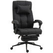 Produit Haray fauteuil de bureau ergonomique avec repose pieds appui tête noir