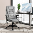 Fauteuil de Bureau Camena massage ergonomique inclinable gris