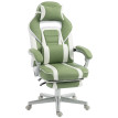 Estares Chaise gaming inclinable repose-pieds support lombaire vert