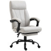 Fauteuil de Bureau Corelena Massage Chauffage Inclinaison Gris Clair