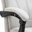 Fauteuil de Bureau Corelena Massage Chauffage Inclinaison Gris Clair