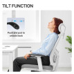 Cameo Chaise de bureau ergonomique respirante soutien lombaire gris