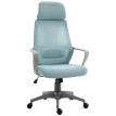 Chaise de Bureau Ergonomique Inclinable Réglable Erlena Bleu