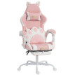 Fauteuil gaming Alay ergonomique inclinable repose-pieds rose